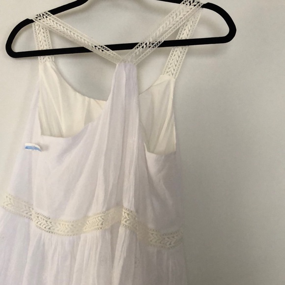 Madewell embroidered dress 👗 white Med NWOT - Picture 8 of 8